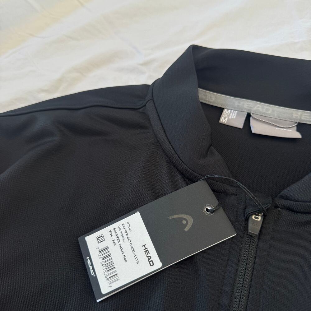 NWT Head Mens Tennis Breaker Jacket Full Zip Size XXL - Picture 2 of 5